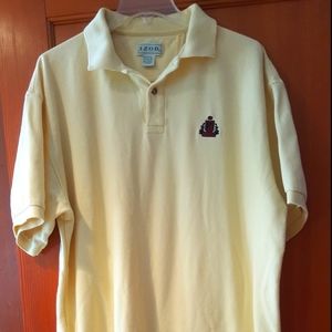 Men's IZOD XL Light Yellow Polo Shirt